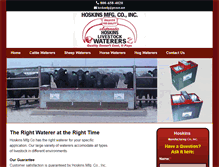 Tablet Screenshot of hoskins-mfg.com